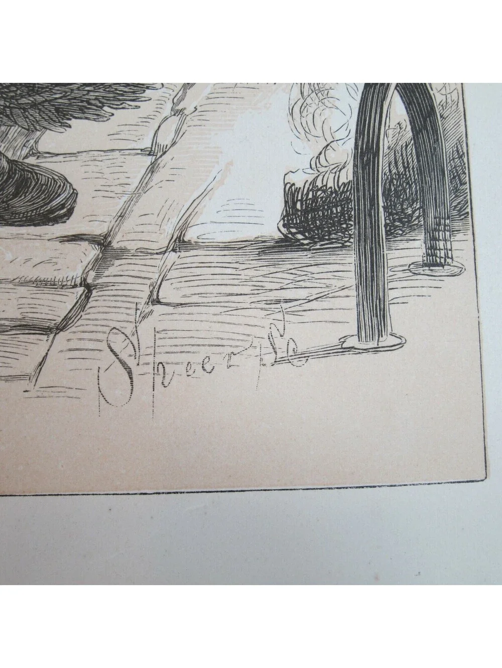 Antique 1873 Wood Engraving Print After the Frolic by John S. Davis, The Aldine